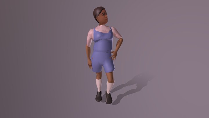 Self-Portrait (Camila) 3D Model