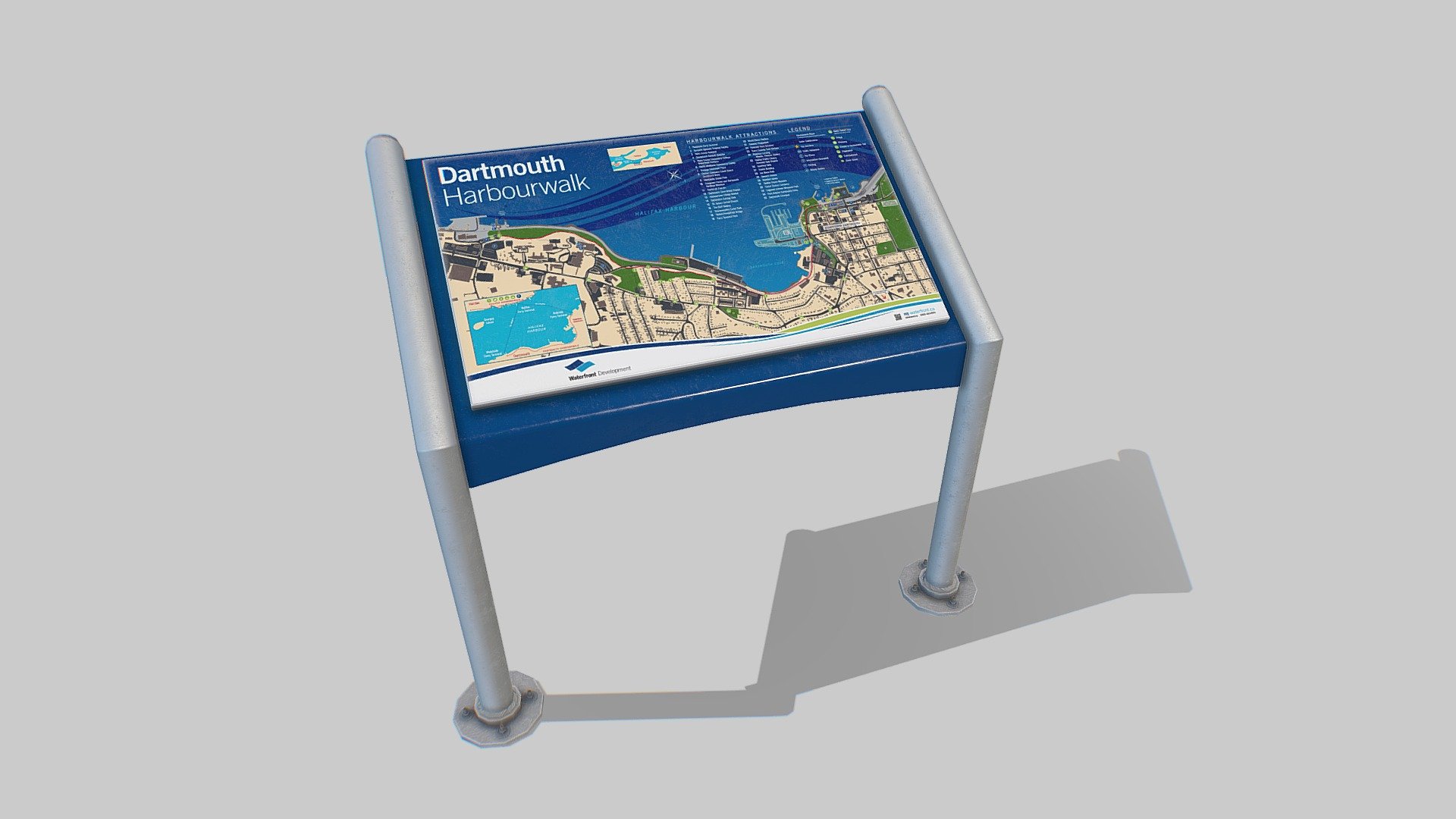 Dartmouth Assets - Harbourwalk Sign