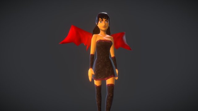 Woman - Walk cycle 3D Model