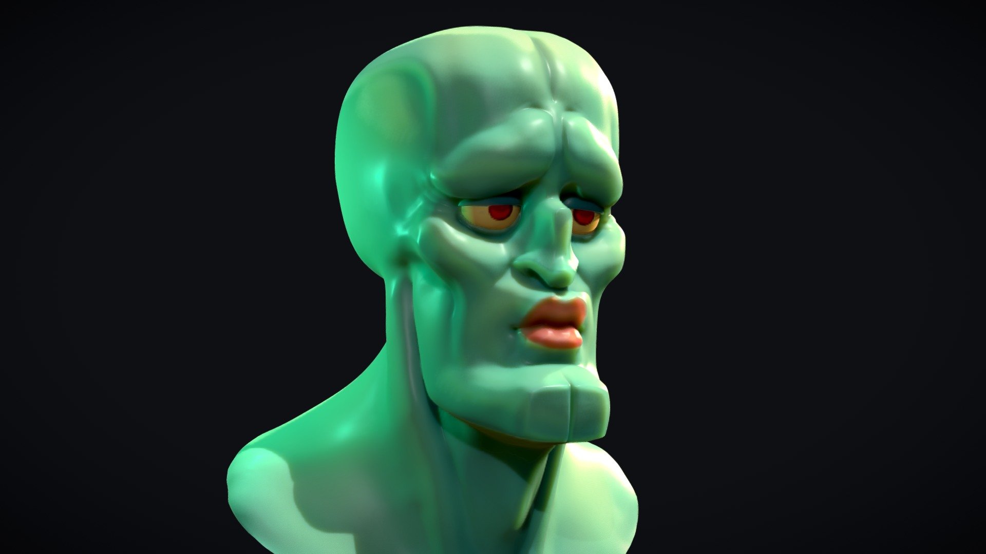 muscular squidward