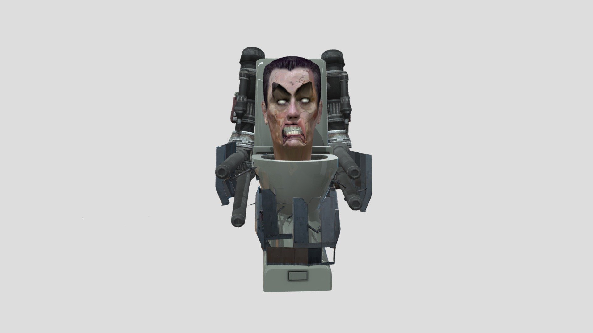 skibidi-toilet-Gman-upgraded - Download Free 3D model by What the heck!?  Boom! (@Dafukbooooom) [62a2aff]