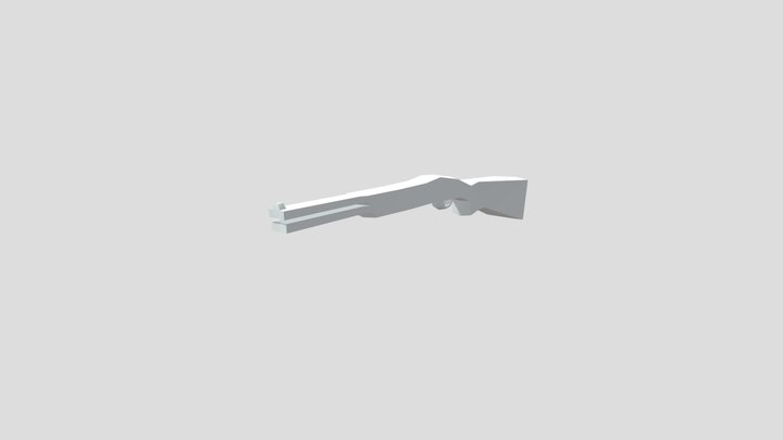 Shotgun 3D Model