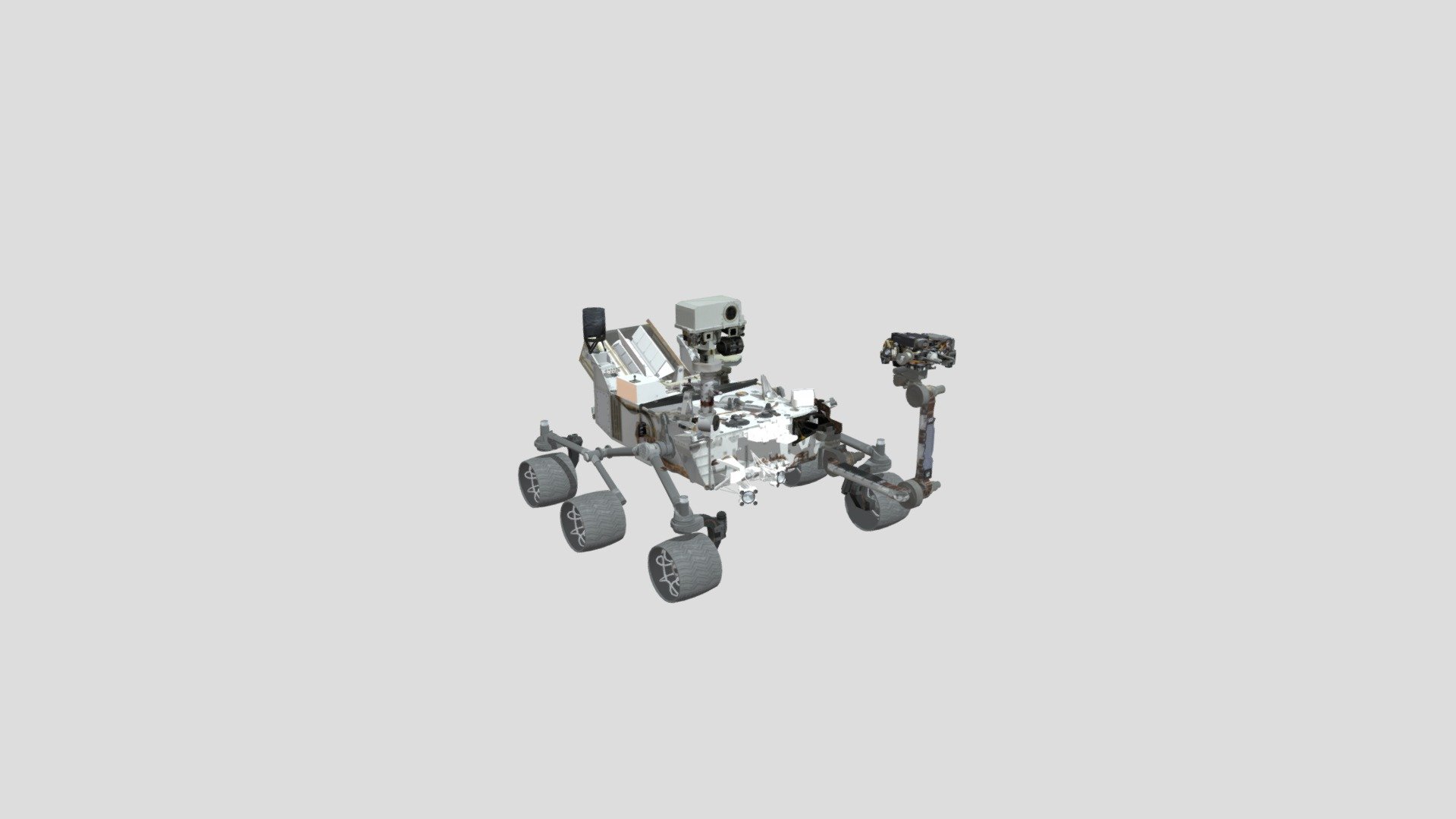 Curiosity_Rover - 3D model by innovaworldfoundation [b82f325] - Sketchfab