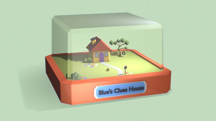 Blue's Clues House 3D Model