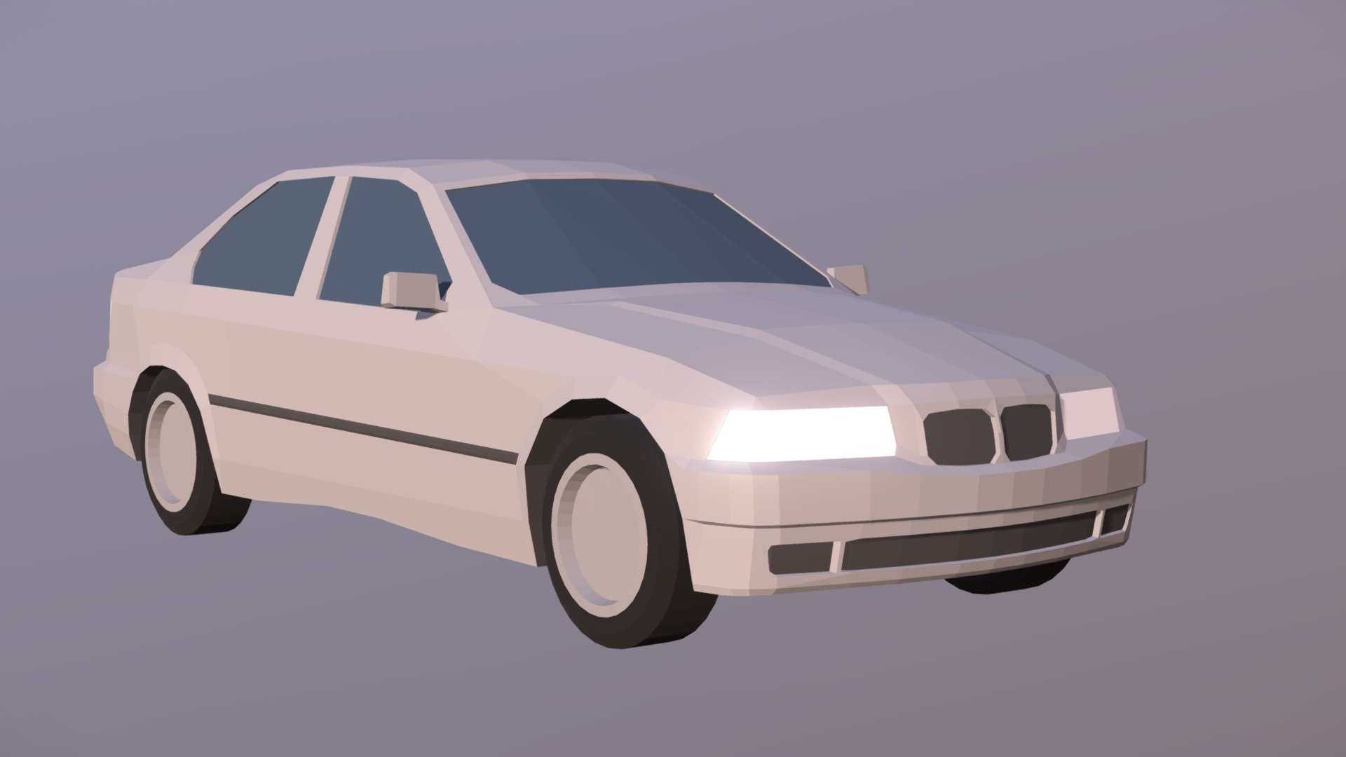 BMW M36 Lowpoly