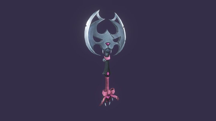 Cat Axe 3D Model