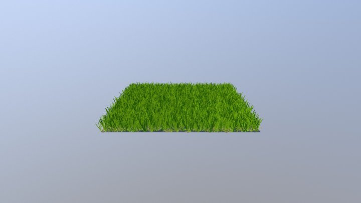 JW Synthetic Grass - All Natural-75 3D Model