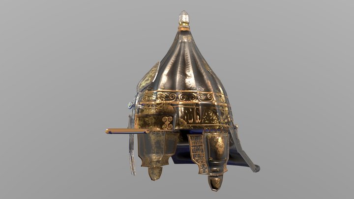 turkish helmet 3D Model