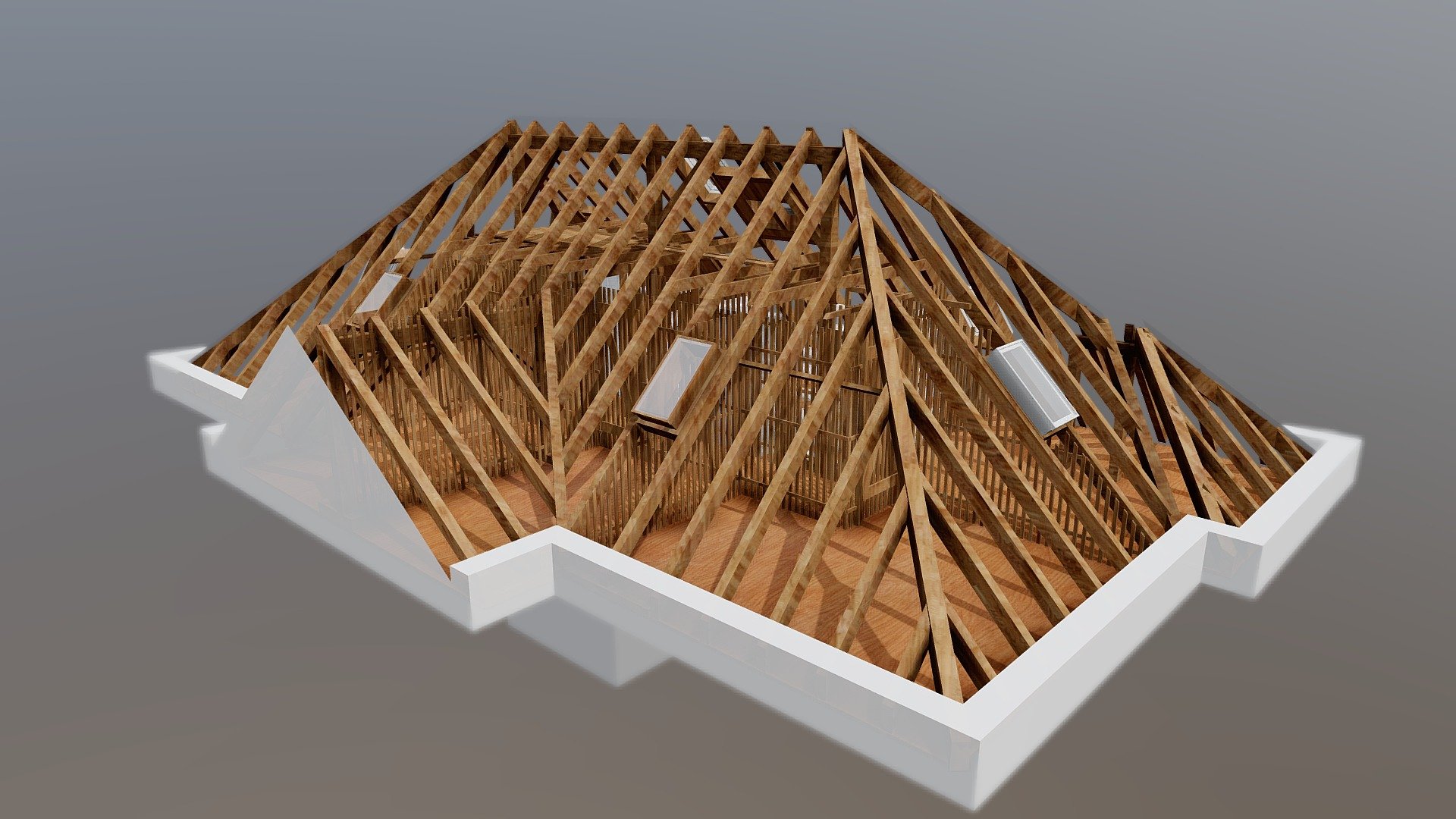 Zürich ZH, Dachstock — Sketchfab embed 3D viewer