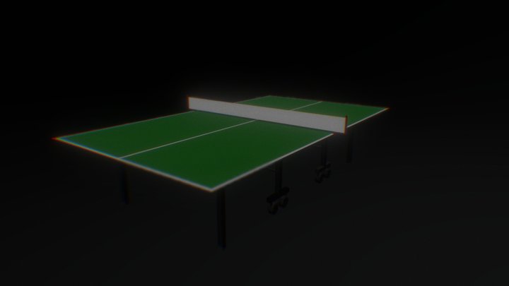 Ping-Pong_Table_1 3D Model