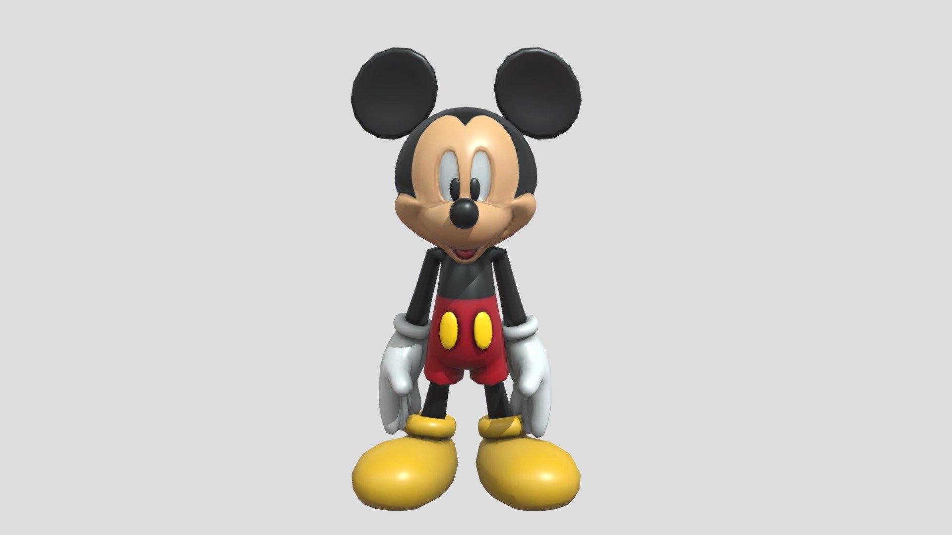 Past Mickey - Download Free 3D model by JSpeed (@minionsbrainmonster ...