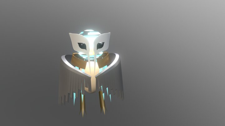 Owl - the egg guardian 3D Model
