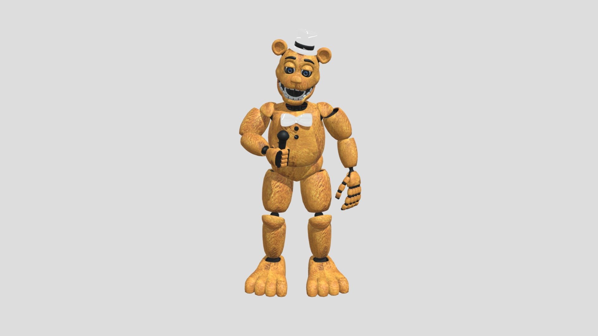 Fredbear UCN - Download Free 3D model by MrSpringMen (@MrSpringMen