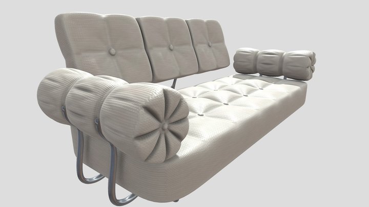 Modern sofa 3D Model
