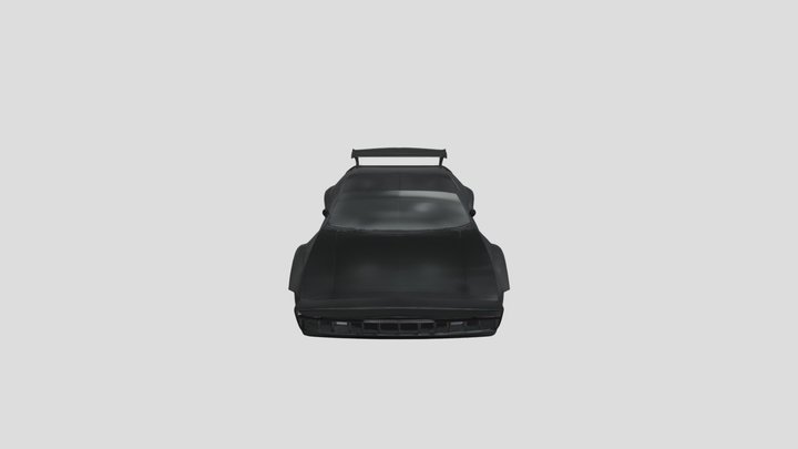 Lamborghini Countach racecar. 3D Model