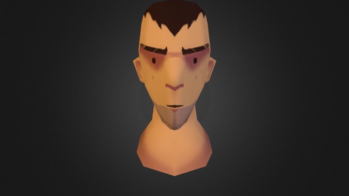 Head Texture 01 3D Model