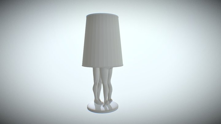 Арт-светильник Влюбленные 3D Model