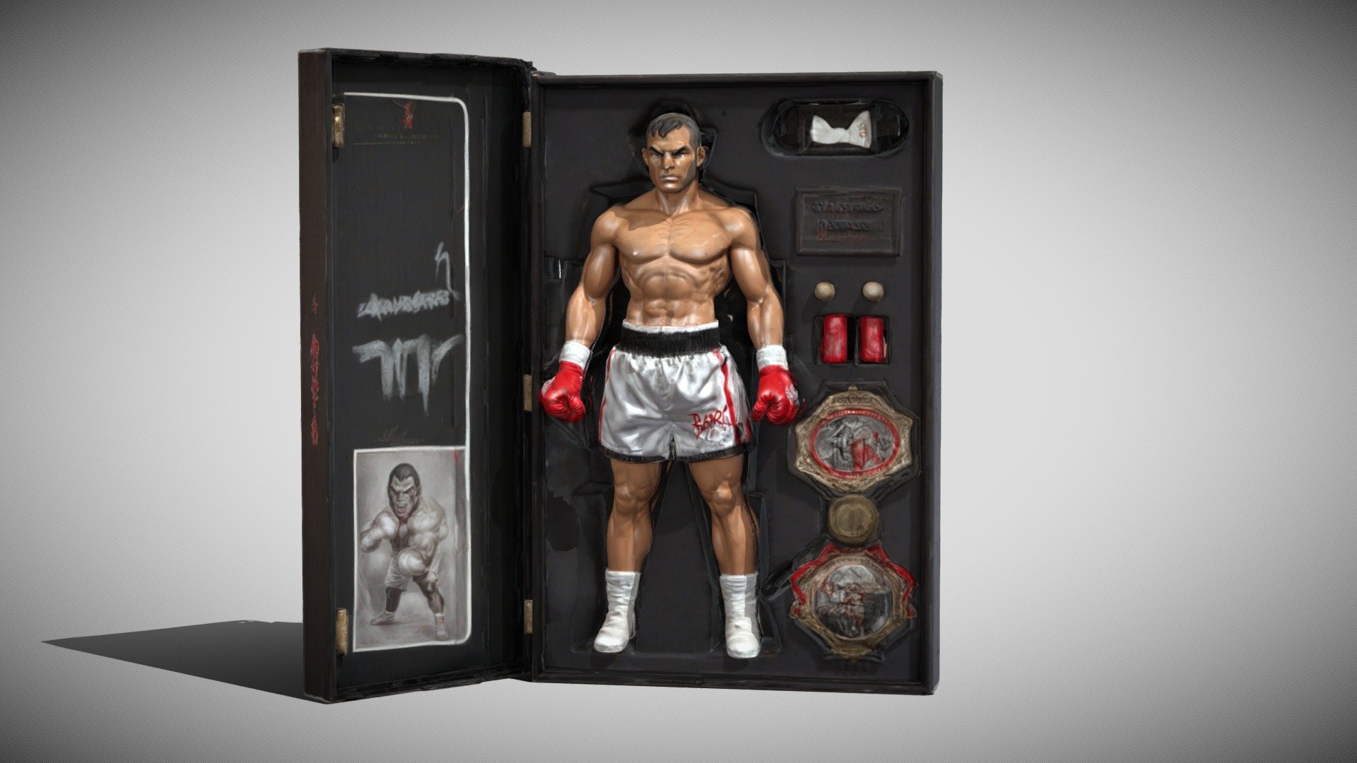 Boxing Champion Display - Download Free 3D model by dmttr (@dmattar ...