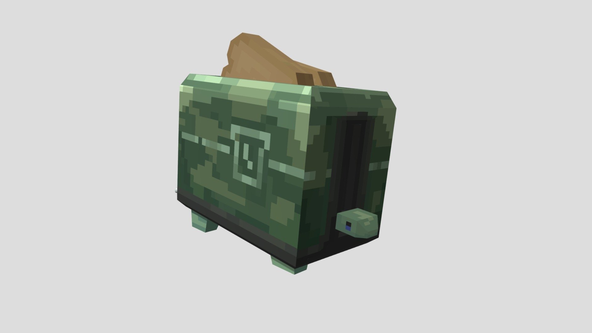 Turtle Toaster 3D model by MWINS (mwins_in_caps) [b8370d4] Sketchfab