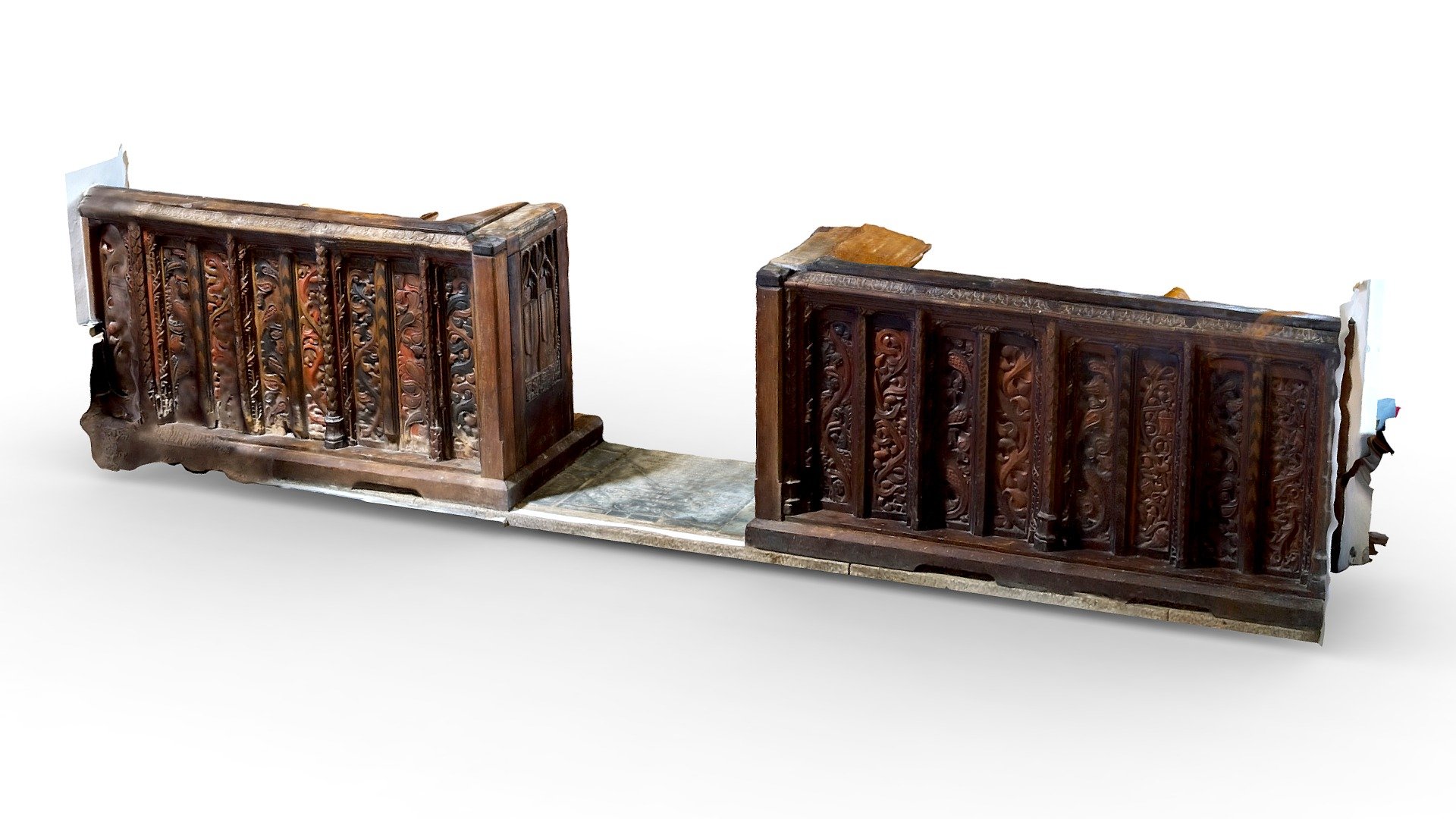Rood Screen, Mylor Church, Cornwall - 3D model by Connor Motley ...