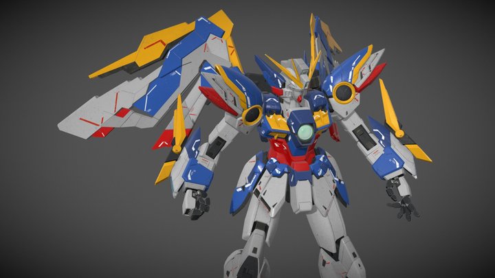 EW Wing Gundam 3D Model