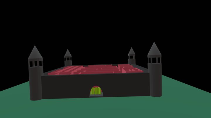 Prison Project 3D Model
