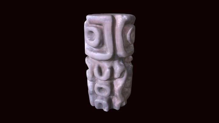 Cylindrical seal, Tlatilco 3D Model