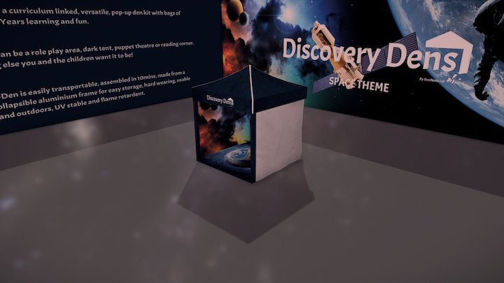 Discovery Dens - Space theme 3D Model