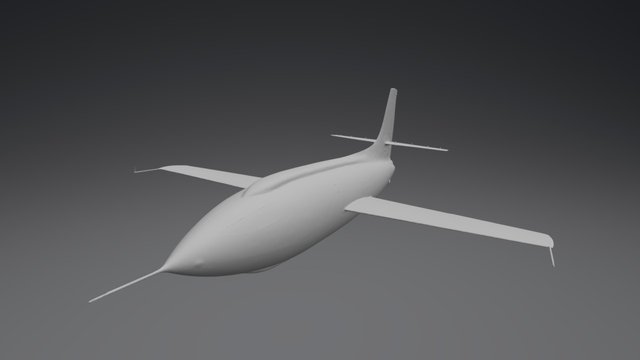 Bell X1 - National Air and Space Museum 3D Model