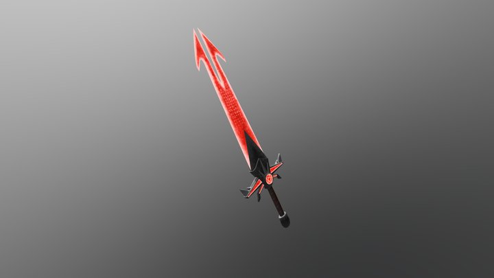 3D Fantasy Weapon 3D Model