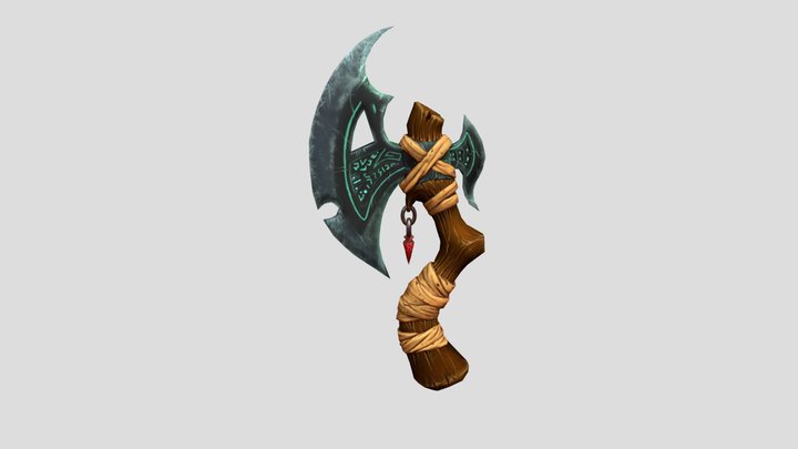 Axe Weapon 3D model 3D Model