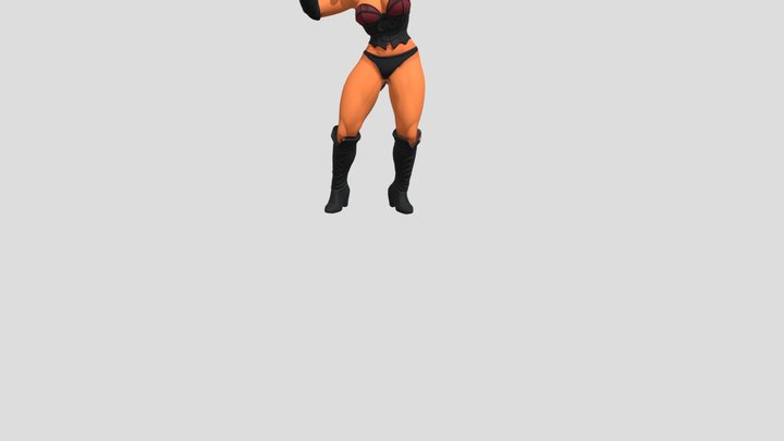 Biing Girl 3D Model