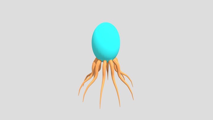 Octopus Cleaned Up 3D Model