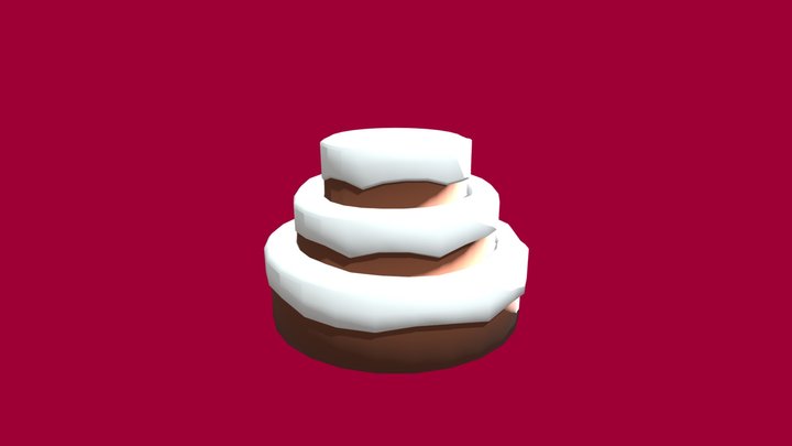 Cake Model 3D Model