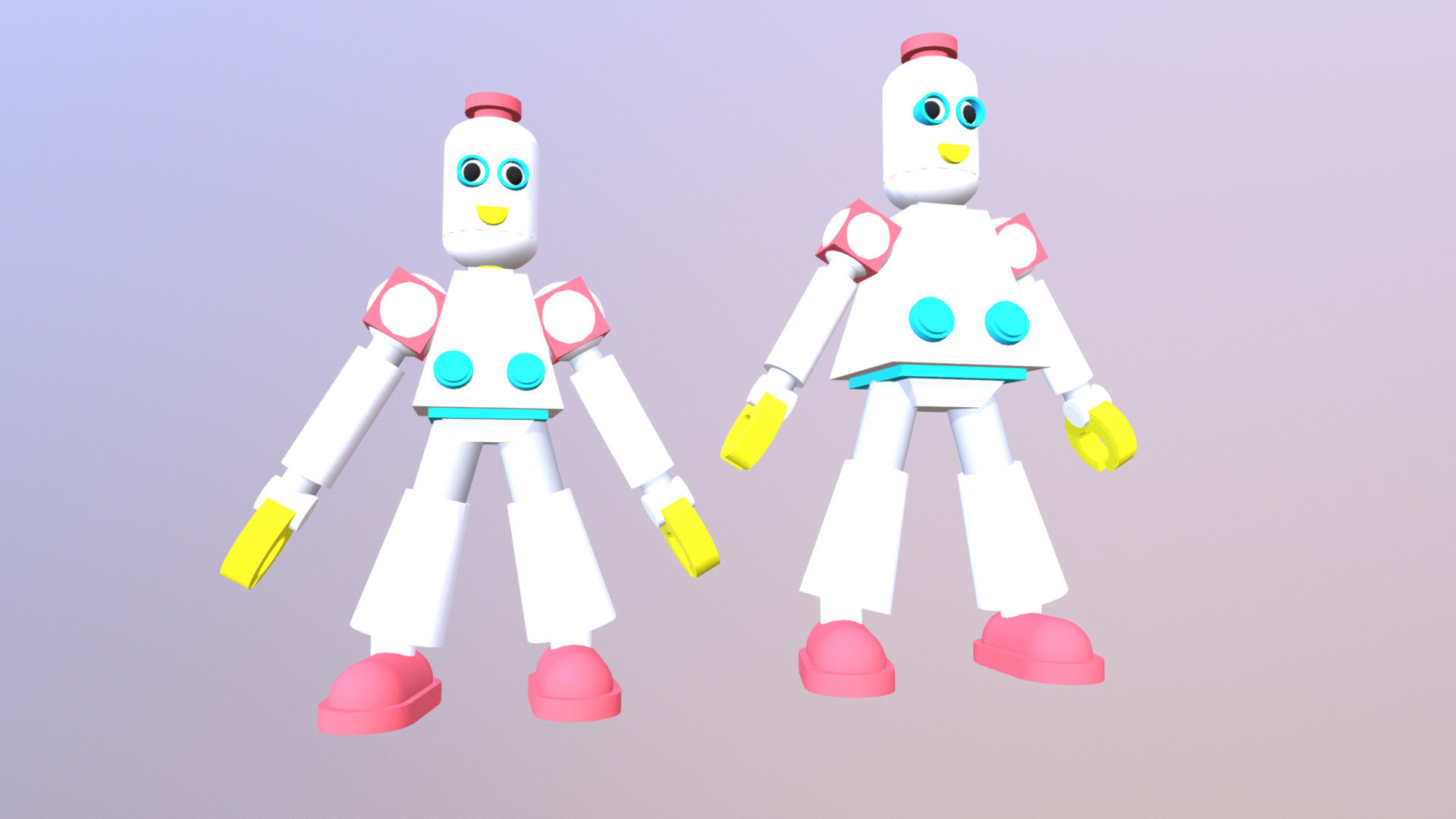 Robots3 - 3D model by Artur Coelho (@coelhoelectrico) [b83cdcb] - Sketchfab