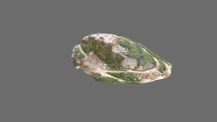 Rajamandala Fm (Limestone) 3D Virtual Outcrop 3D Model