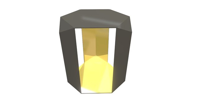 Origami Occasional Table 3D Model