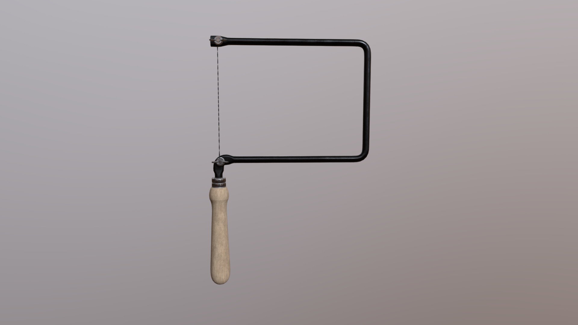 3D model Saw - This is a 3D model of the Saw. The 3D model is about shape.