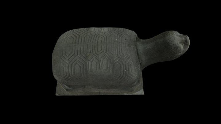 Wudang Mountain Back Stele Turtle 3D Model