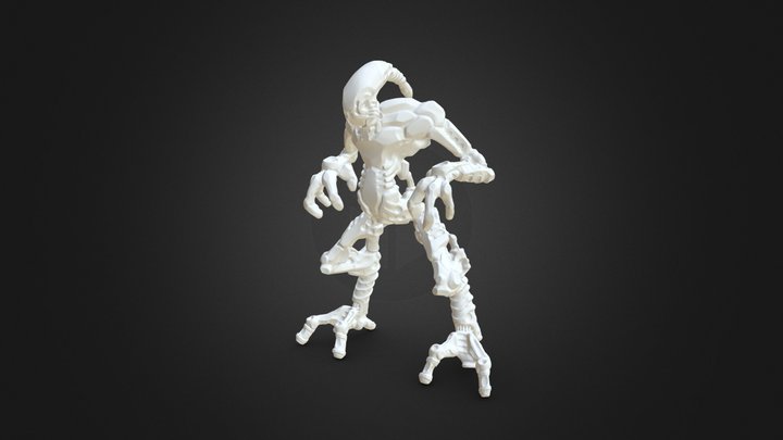 Z-Creature 3D Model