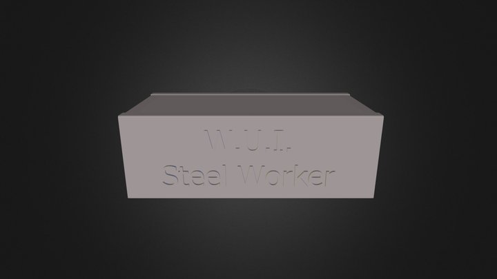 Steel Worker 3D Model