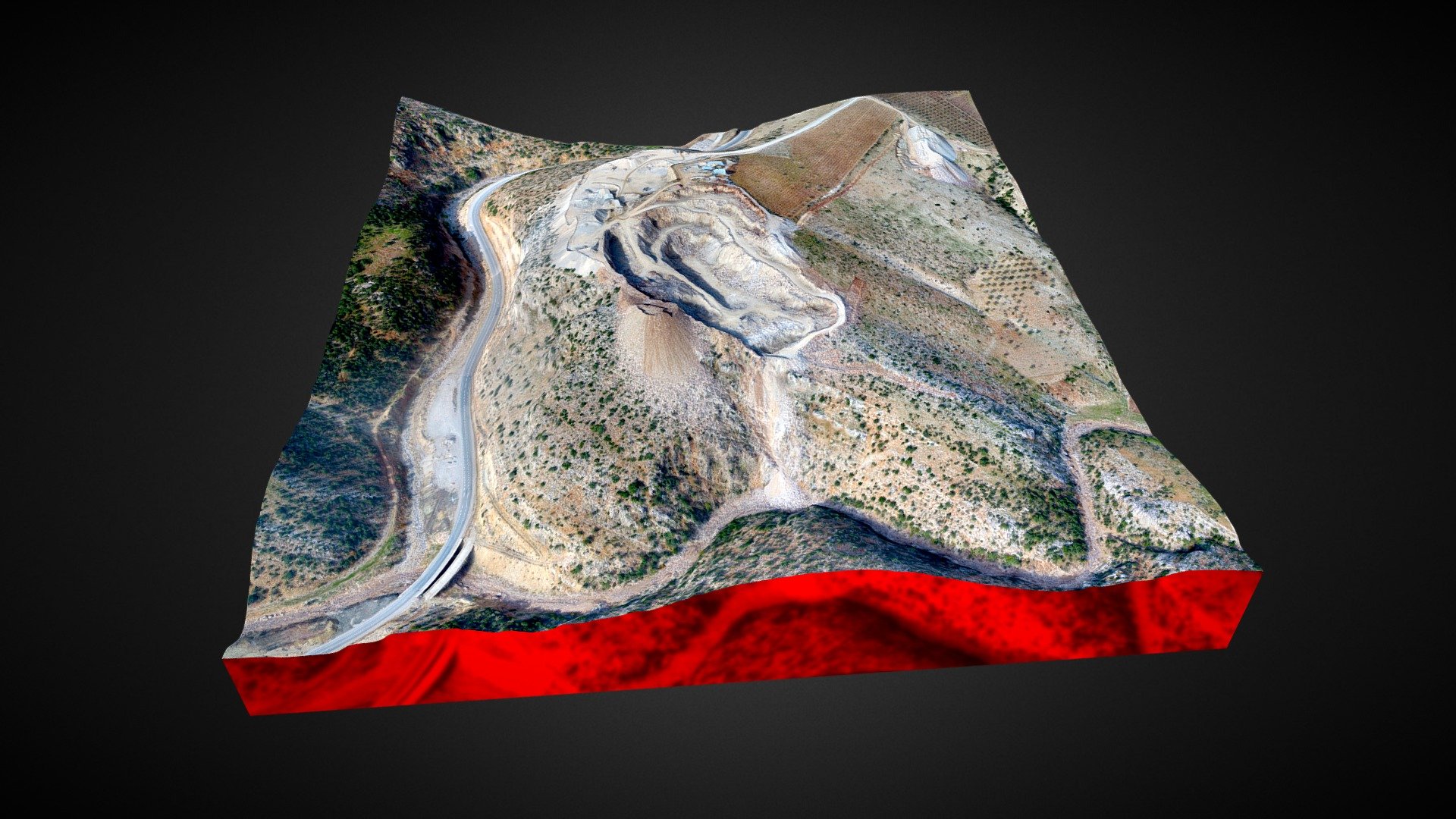DOĞANLAR Quarry Model / Kilis-Dorucak