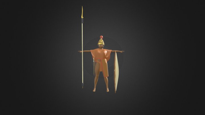 Daivi warrior concept 3D Model