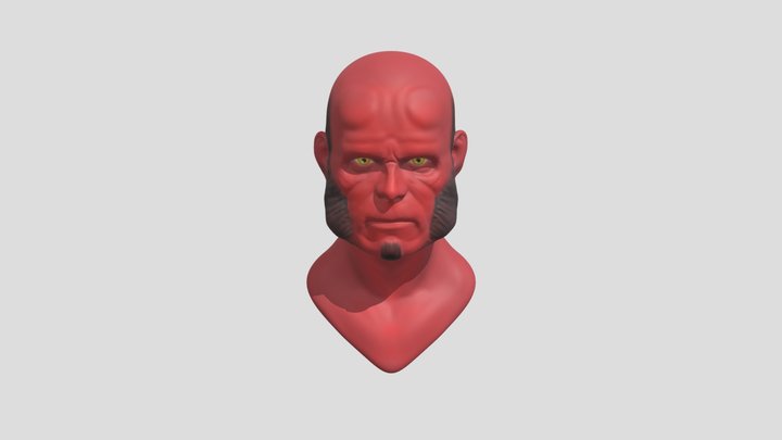 Hellboy ron pearlman 3D Model