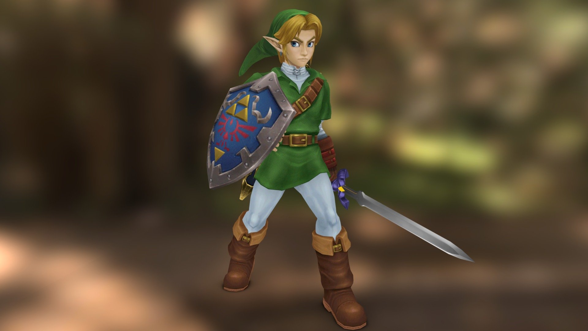 Ocarina of Time Link - Download Free 3D model by projectmgame  (@projectmgame) [c62717a]