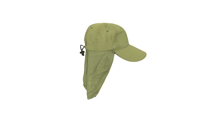 GORRA VERDE V2 3D Model