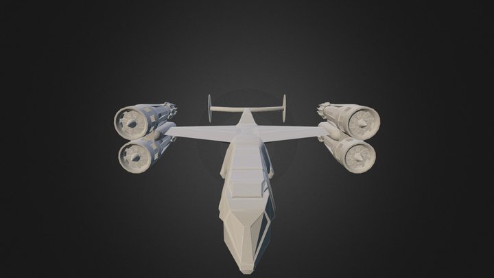 Lander Transport V-tol 1 3D Model