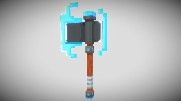 Axe (minecraft) 3D Model