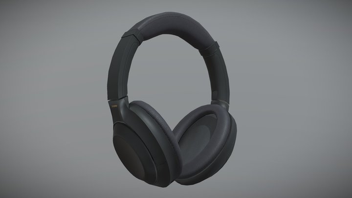 "Sunny" headphones 3D Model