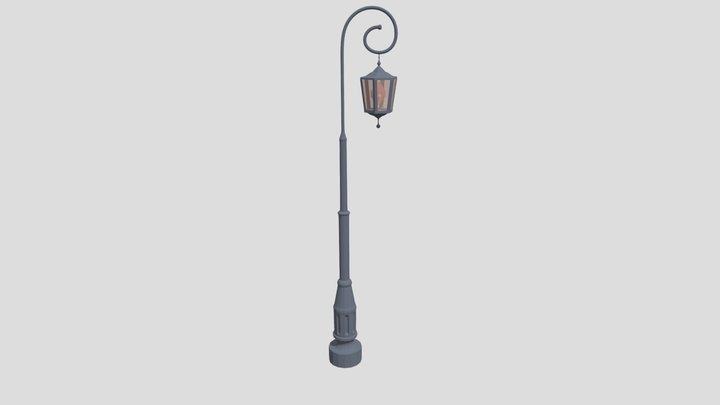 Doors Fan Game - Lantern 3D Model